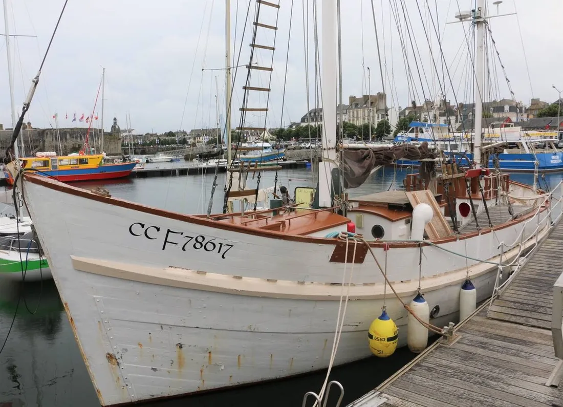" Le Profil " sera l'un des deux bateaux de Concarneau présent.